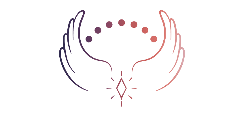 Symbole graphique dégradé Crystal Métamorphose